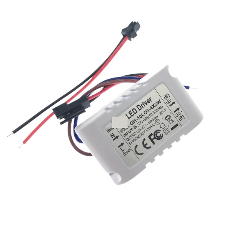 سائق LED 600mA معامل طاقة عالي معزول للإضاءة لـ 3-4 مصابيح LED بقوة 3 واط - Image 1